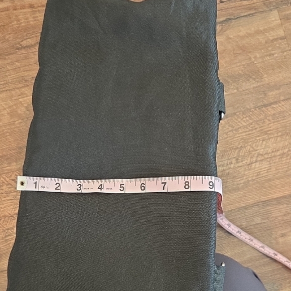 Harley-Davidson Black Dufflebag Canvas And Faux Leather 22" X 12" X 9" - Picture 7 of 9